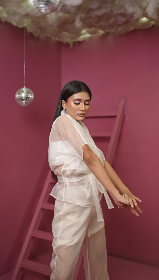 Lume organza co-ord set