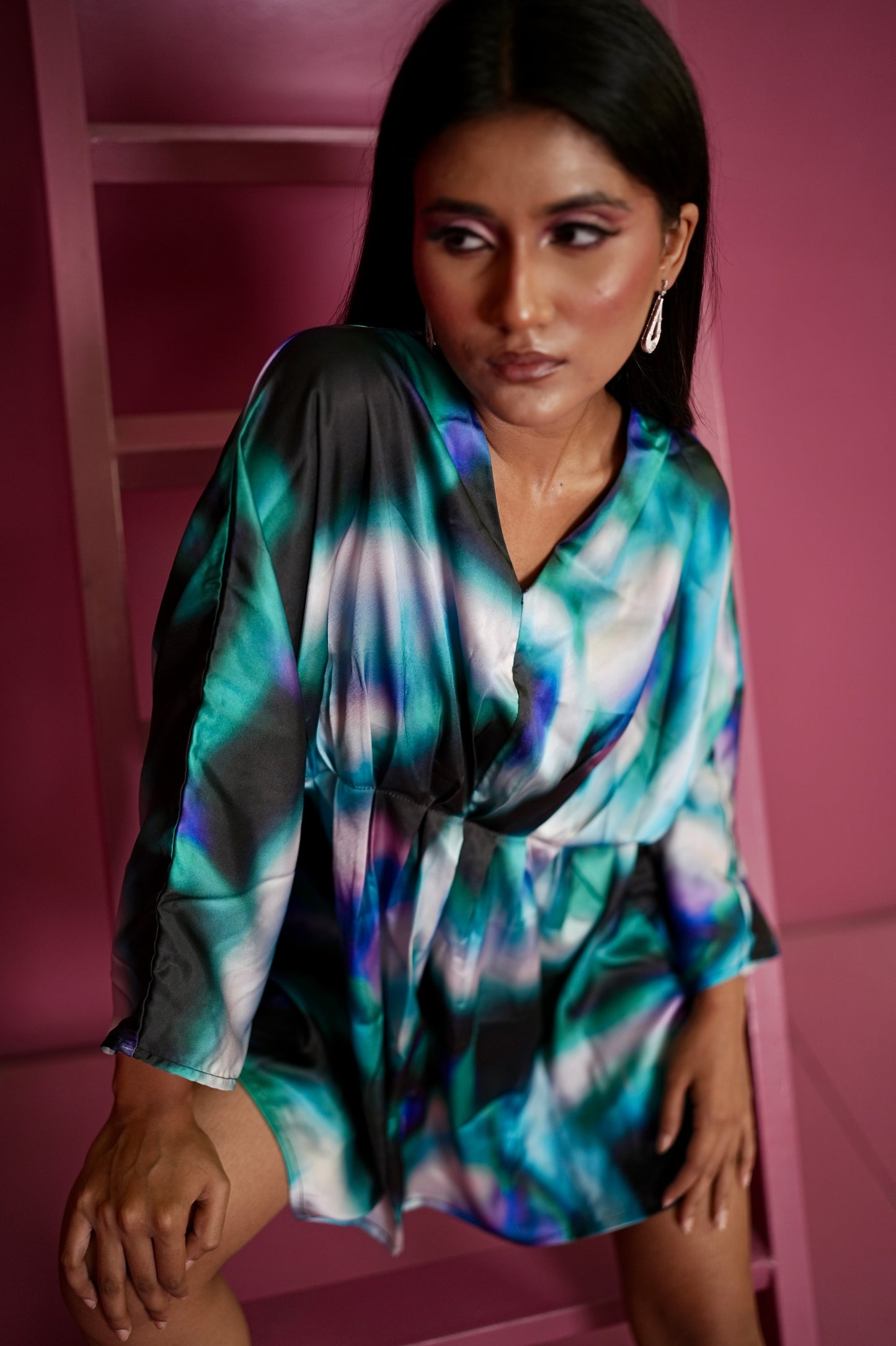 Midnight Drift Dress